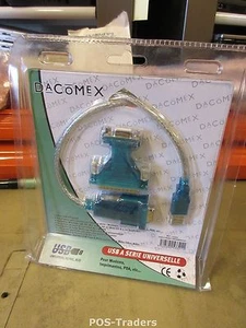 DACOMEX 151020 Adaptateur USB Série RS-232 DB9+DB25 NEUF NEW IN BOX - Photo 1/2