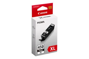 Canon PG-450BK XL Pixma Atrament MG7540 MG6340 MEA-Region - Zdjęcie 1 z 2