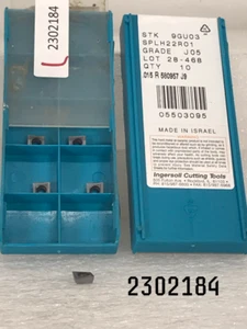 SPLH 22 R01 J05 STK 9GU03 Lot of 15 Ingersoll Tungsten Carbide Inserts 0.015R - Picture 1 of 9