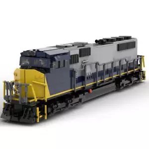 ZITIANYOUBUILD CSX-SD70MAC RC Train Small Particle 2074 Pieces/Dynamic Version - Picture 1 of 6