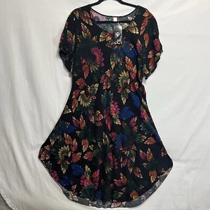 Women's Maxi Long Dress One Size Multicolor Dress by GM Fashion USA 100% Cotton - Picture 1 of 9