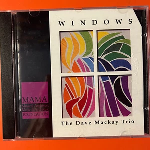 DAVE MACKEY TRIO - WINDOWS - CD 1990 MAMA RECORDS - NEAR MINT/VERY GOOD - Picture 1 of 4