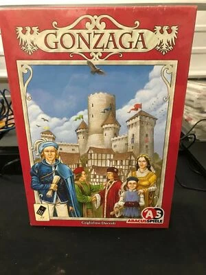 NEW SEALED Gonzaga  DaVinci Games Board Game Strategy Dynasty Italy H65 - Image 1 of 4