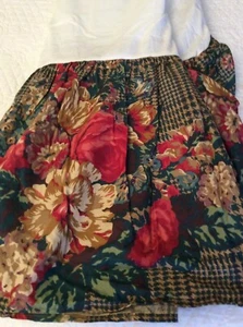 Ralph Lauren Catherine Multi Floral Full/Double/Matrimonial Bed Skirt NIOP - Picture 1 of 7