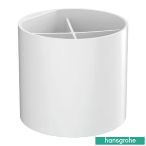 Hansgrohe WallStoris Matt White Tumbler - Picture 1 of 7