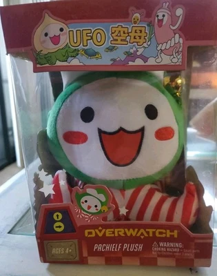 Overwatch PachiElf Pachimari Jumbo Peluche Ventisca Navidad Exclusivo Nuevo Foto 1 de 4