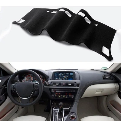 Car For BMW 6 Series 2012-18 Black Dashboard Cover Dashmat Dash Anti-Sun Mat Pad Foto 1 de 4