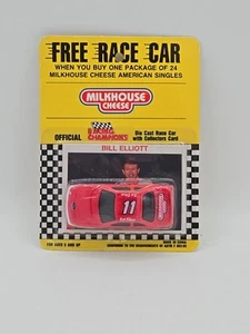 Racing Champions NASCAR 1/64 diecast #11 Milkhouse Cheese Bill Elliott Card 1992 - Picture 1 of 4