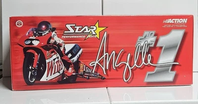 Bicicleta diecast Angelle Seeling Winston Pro Stock 2001 *edición limitada* firmada Foto 1 de 4