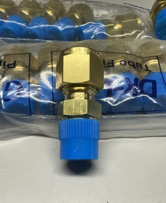 DK-LOK brass Male Straight Fitting 3/8” Tube X 1/4” MNPT Swagelok REF# B-600-1-4