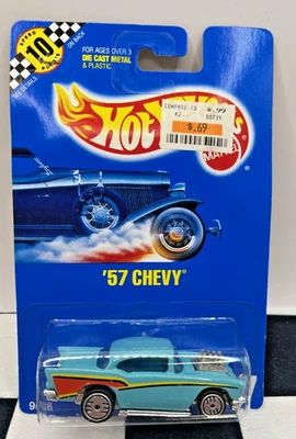 HOT WHEELS '57 CHEVY ULTRA HOTS COLECIONADOR N°. 47 COM PONTOS DE VELOCIDADE RAROS HTF - Imagem 1 de 4
