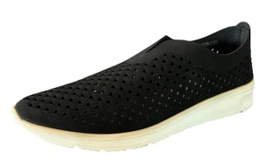 Flexus by Spring Step Centrics Slip-On Damen Sneaker Gr. 9 perforiert schwarz - Bild 1 von 9
