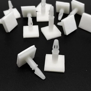 25pcs Adhesive Glue Nylon Plastic Standoff Spacer Snap Fixed Stick PCB 3mm Hole - Picture 1 of 9