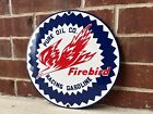 Pure Firebird Gasoline oil pure gas round sign