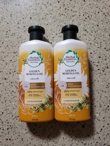 2 essenze di erbe Bio Renew Golden Moringa olio balsamo liscio 13,5 once ciascuna - Foto 1 di 10