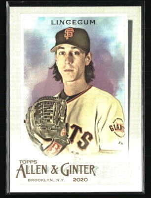 Tim Lincecum 2020 Topps Allen & Ginter X #7  Baseball Card - Image 1 of 2