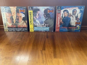 Universal Soldier, Demolition Man, Lethal Weapon 3  Laserdisc-Japan. Sealed. New - Afbeelding 1 van 8