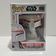 Funko Pop! Star Wars Boba Fett Snowman Bobble-Head #558 Holiday Edition Disney