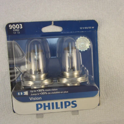 Paquete de 2 bombillas de faros Philips More Vision 9003PRB2 60/55W. Foto 1 de 4