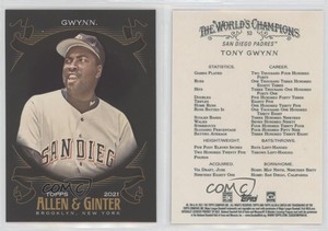 2021 Topps Allen & Ginter's X Tony Gwynn #53 HOF