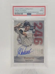 2019 Topps Luminaries - Home Run Kings Autographs Jorge Posada /15 PSA 9 - Bild 1 von 4