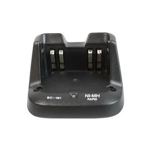 Base de cargador de escritorio BC-191 para walkie talkie T70 V80 F3001 IC-F4001 - Imagen 1 de 4