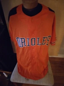 Baltimore Orioles Starter Orange XL Baseball Jersey Sewn - Picture 1 of 6