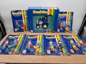 BRITAINS SMALL WORLD JOB LOT SEALED ON CARDS AND BOXED NEVER PLAYED WITH NOS - Picture 1 of 8