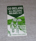 BRITISH RAIL SEALINK GO IRELAND ALL INCLUSIVE HOLIDAYS 1977 BROCHURE  Oct 1976