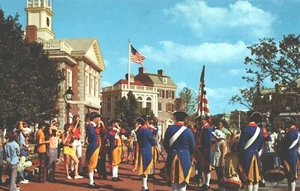 Postal de colección Walt Disney World Liberty Square Fife And Drum Corps B94 - Imagen 1 de 2