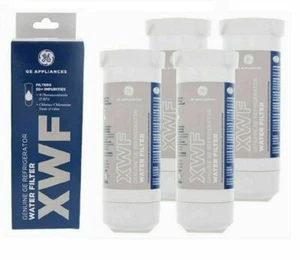 4Pack GE XWF Replacement XWF Appliances Refrigerator Water Filter New - Picture 1 of 6