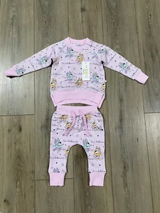 Scoots Babys BALLERINA JOGGER SET Bluey & Bingo Size:6-12M Pijamas - Picture 1 of 6