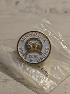 Vintage Minnesota Pipes and Drums Pin P5 - Picture 1 of 4