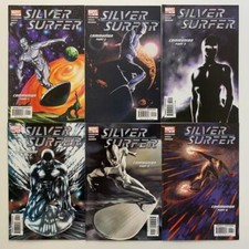 Silver Surfer #1 to 6 communion all 6 parts (Marvel 2003) VF+/- condition issues