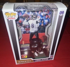 Funko Pop! Trading Cards - NFL - Prizm - Baltimore Ravens - Lamar Jackson #09 - Picture 1 of 15