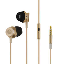 Audiomate A180 Hi-Fidelity Noise Isolating Wired Microphone Stereo Metal Earbuds