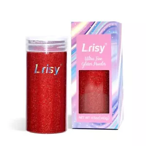 Lrisy Holographic Extra Fine Glitter Powder with Shaker Lid, Craft Glitter Se... - Picture 1 of 7