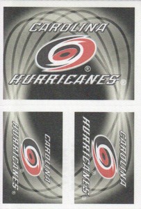 2010-11 Panini Stickers NHL Hockey #37 Carolina Hurricanes