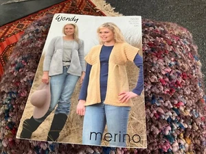 Wendy Lady's Kimono Cardigan Knitting Pattern DK 5636 32-44” - Picture 1 of 1