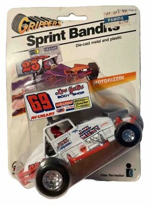 Grippers Sprint Bandits Motorized 1:32  Sprint Cars DieCast Metal Motorized B151 - Image 1 of 2