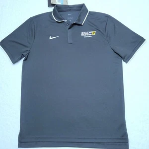 NWT TEAM ISSUED UNCG Spartans soccer Nike Dri-Fit gray polo shirt Men's MEDIUM M - Picture 1 of 6