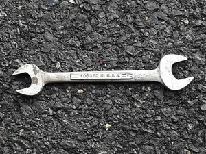 VINTAGE CRAFTSMAN USA Open End Wrench 19/32" x 11/16" -V-  - Picture 1 of 2
