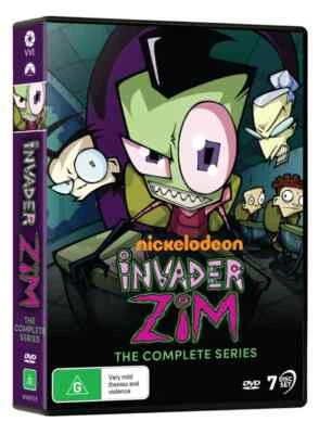 INVADER ZIM : THE COMPLETE SERIES + EXTRAS [ALL REGIONS] (7DVD) - Image 1 of 2