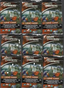2007 Topps "TRANSFORMERS" Movie Trading Cards HOBBY PACKS (9) FACTORY SEALED - Bild 1 von 1