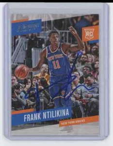 Frank Ntilikina 2017-18 Panini Prestige RC Rookie Knicks #158 Signed Autographed - Picture 1 of 2