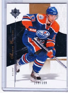 09-10 2009-10 ULTIMATE COLLECTION ANDREW COGLIANO BASE /399 43 EDMONTON OILERS - Picture 1 of 1