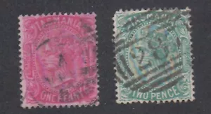 Tasmanien - 1878 - SC 60-61 - gebraucht - Bild 1 von 1