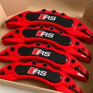 4 PCS Brake Caliper Cover for Audi B3 A3 A4 A6 A7 A5 Q5 Q3 RS Q5 Q7 Q2 RS-Line S - Picture 1 of 8