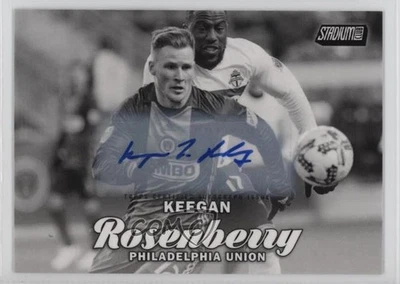 2017 Topps Stadium Club MLS Black & White Auto /99 Keegan Rosenberry #15 Auto - Image 1 of 2