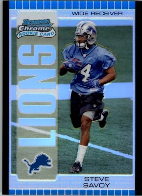 2005 Bowman Chrome Silver Refractors #220 Steve Savoy /50 - FB - Image 1 of 2